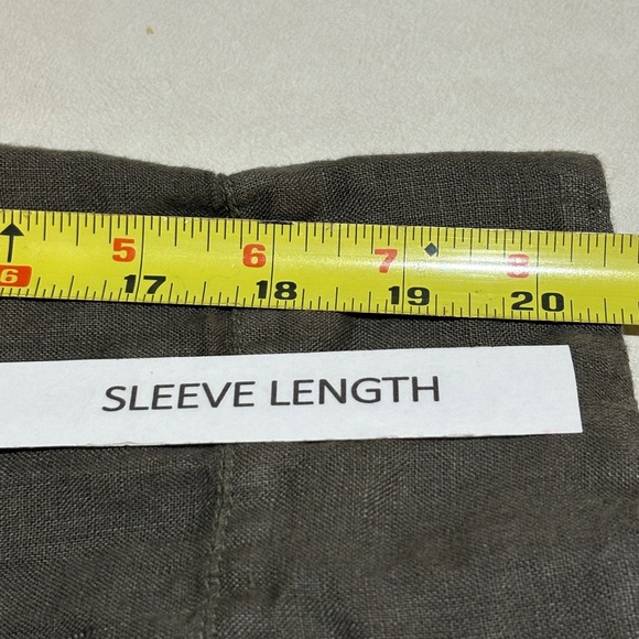 CP Shades Women LongSleeve Button Up 100% Cotton Shirt Dress Sz M USA Lagenlook - Picture 11 of 13